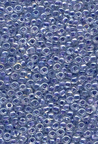 Rocailles 2,2 mm Flieder transparent